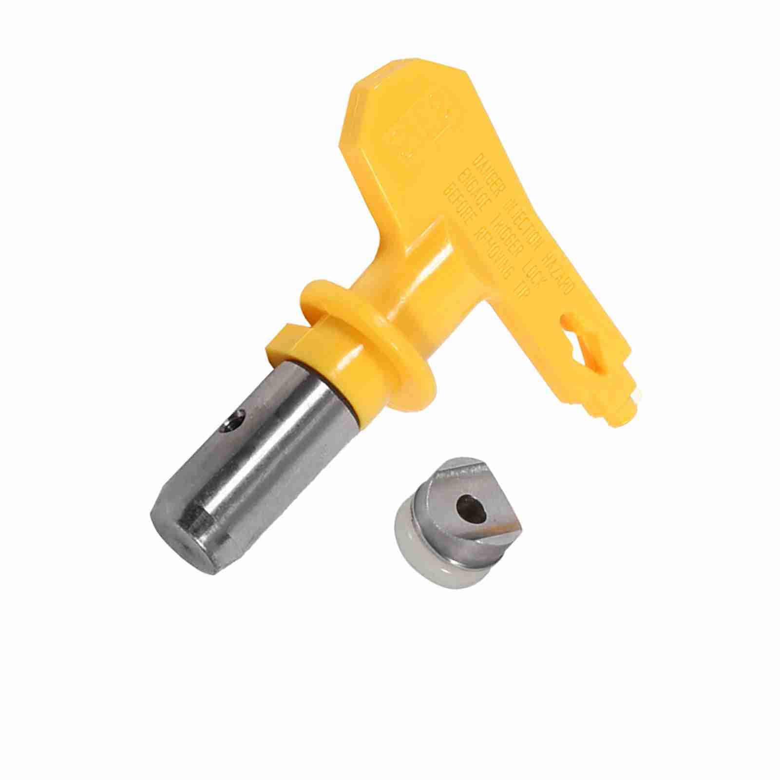 Reversible Tungsten Steel Airless Paint Spray Tip - Sturdy and - Easy - Suitable for Home Garden - Graden Tool (409)