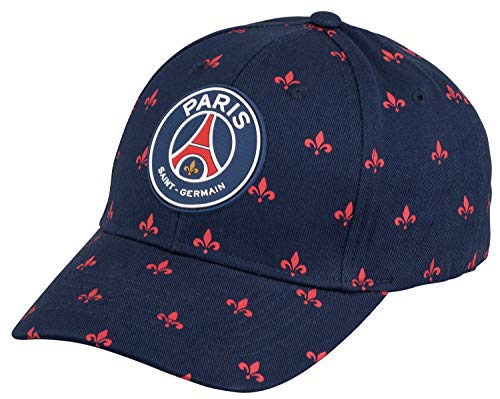 PARIS SAINT-GERMAIN Casquette PSG - Collection Officielle,Taille unique,Bleu
