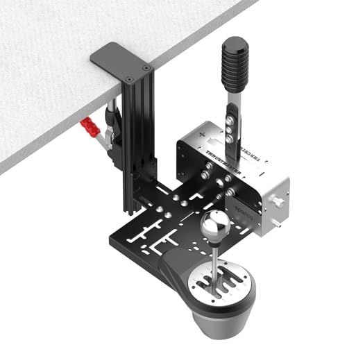 Universal Desk Mount for Racing Sim Shifter & Handbrake - Compatible With Logitech G Driving Force, Thrustmaster TH8A, TSS, Fanatec ClubSport, USB - Image 3