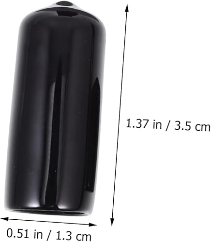 Miniatura 7 de Funda de cuero para taco de billar, punta de taco de billar, puntas de taco de billar, cubierta de goma para taco de billar, cubiertas de piscina de