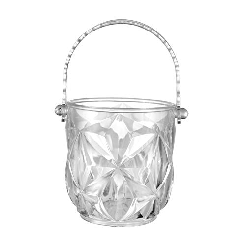 BB.er Seau à Glace Acrylique Transparent Barre de Seau à bière KTV Boisson fraîche vin Rouge, 12,5 × 14 cm Cover