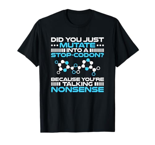Genetics Biology Mutate Into A Stop-Codon Geneticist T-Shirt