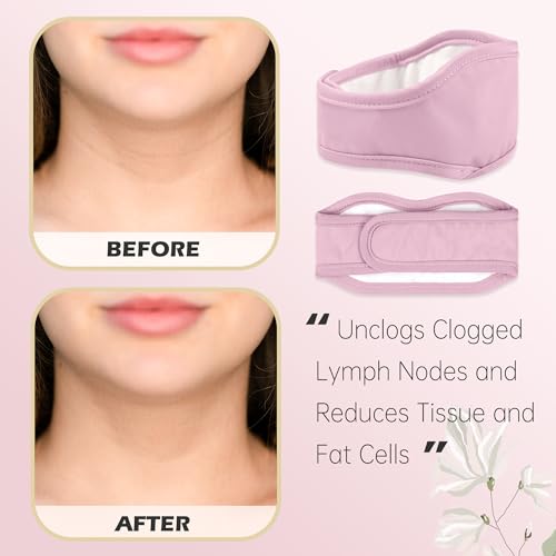 Image of Castor Oil Pack Wrap with Organic Cotton Flannel, Reusable Castor Oil Packs for Stomach, Castor Oil Pack for Liver Detox, Castor Oil Pack Kit Purple（Castor Oil Not Include)