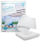 Selldorado 2x Dunstabzugshaube Filter zuschneidbar - Dunstabzug Filter für sämtliche Modelle geeignet - Filtermatte 57 x 47 cm (2 Stück)