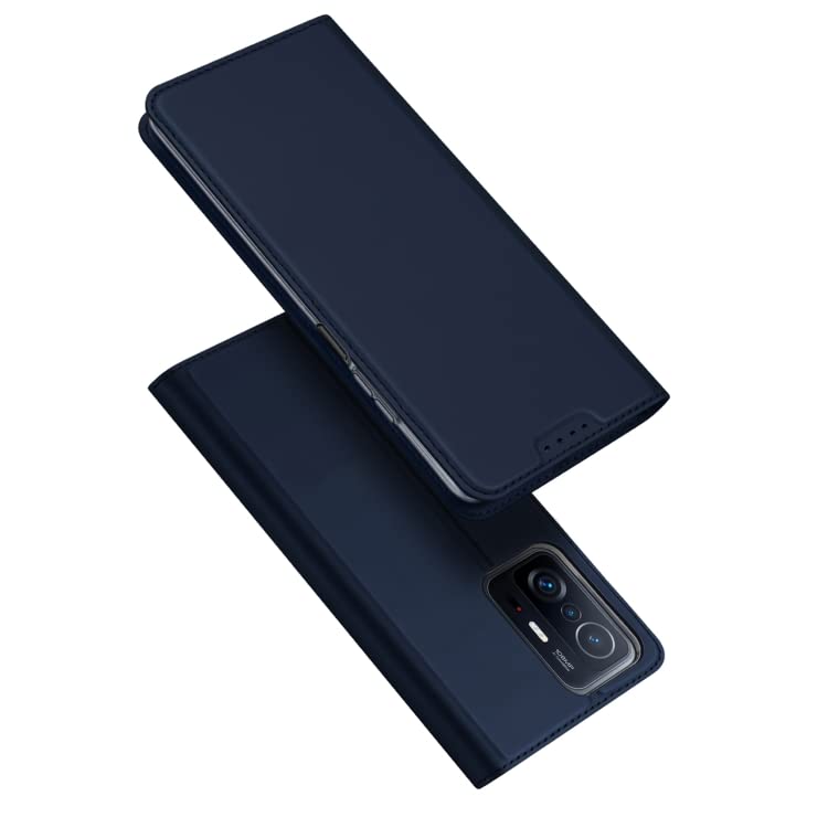 Helix 360 Flip Case for Xiaomi 11T Pro 5G, Ultra Fit Flip Folio Leather Case Cover with [Kickstand] [Card Slot] [Magnetic Closure] Flip for Xiaomi 11T Pro 5G - Blue (B0CMJ76589) Amazon Price History, Amazon Price Tracker