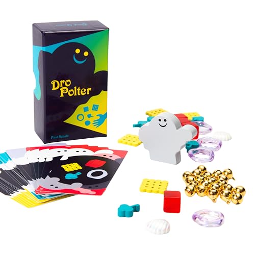 Oink Games DroPolter Fast-Paced Ghost Memory Party Game | Real-Time Pattern Recognition & Dexterity...