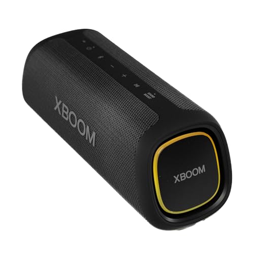 Caixa de Som Bluetooth LG Xboom Go XG7S - Bateria 24H, 30W+10W RMS, Iluminação de Estúdio, IP67, Tra