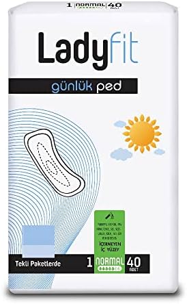 Ladyfit Günlük 40'lı Normal Vegan Ped