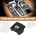 X AUTOHAUX Car Trim Console Control Electronic Parking Brake Switch Button Cover P Button Cover Replacement Short Feet for BMW 5 6 Series X2 X4 X5 X6 F07 F10 F12 F16 F25 F26 2015-2019