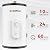 CAMPLUX 10 Gallon Point of Use Electric Water Heater for Small Spaces with Adjustable Thermostat and T&P Relief Valve, Compact Design for Tiny Houses, 120Volt 1500W, UL Listed