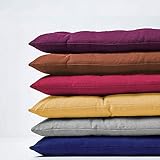 Größe: 100 cm, 110 cm, 120 cm, 155 cm, 165 cm, 180 cm. Unsere Bankauflagen sind in verschiedenen Größen erhältlich und sind ideal für 2-Sitzer (120 cm Länge) oder 3-Sitzer (155 cm/160 cm Länge). Perfekt für Camping, Strand, Garten, Terrasse, Balkon usw. Perfekt für Outdoor-Bankauflage oder Bank, Schaukel oder Fenstersitz für totale Entspannung.