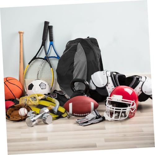 Mochila para casco de baloncesto y fútbol con red lateral y correa ajustable 5