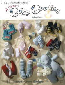 Shoes A Dozen Baby Booties Book