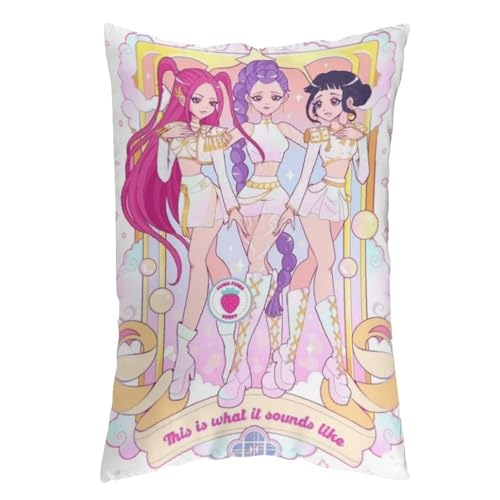 K-POP ガールズ!デーモン・ハンターズ 抱きま 抱き枕イ ぬいぐるみ グッズ おもちゃくら 座布団クッション背当て 店飾り 寝かしつけ用 癒し系 気持ちいい かわいい ギフト家庭用 お昼寝枕 ギフト 誕生日 プレゼント