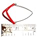 Large Gents Size Mizrab Plectrums for Indian Sitar. Plastic Sleeved 6 pc Pack.
