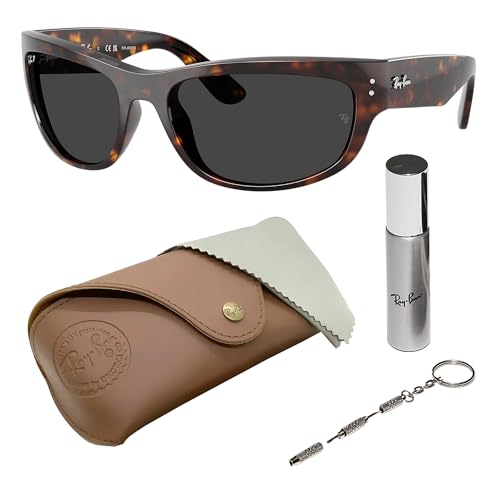 Image of Ray-Ban RB2289 MEGA BALORAMA Square-Round Shaped Sunglasses for Men & Women with Official RAYBAN Eyewear Kit