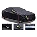 DSISI Car Cover Compatible with Renault Megane R.S. Full Exterior Cover Breathable in/Outdoor Auto Cover Waterproof/Windproof/Dustproof/Scratch Resistant Thick Car Cloth for All Weather