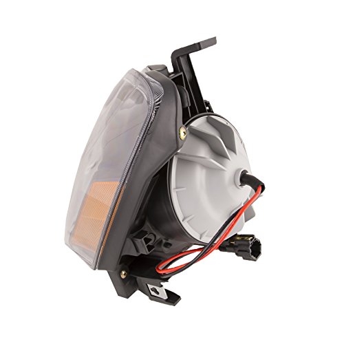 Headlightsdepot Black Housing Halogen Headlights Compatible With Nissan Altima 2005-2006 Includes Left Driver And Right Passenger Side Headlamps #TOP2