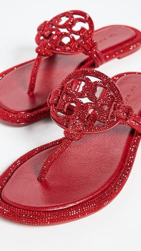 Image of Tory Burch Women's Miller Knotted Pave Sandals