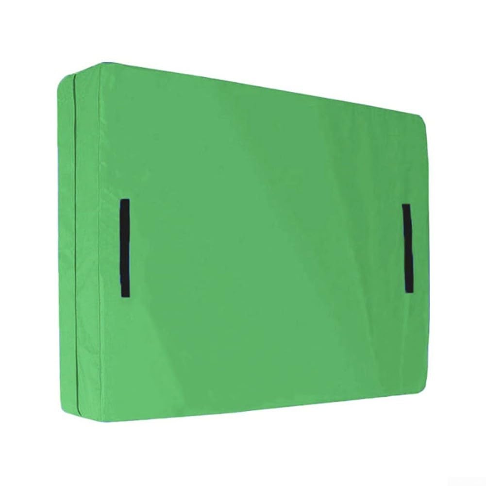 Bolsa de colchón impermeable reutilizable verde con cremallera