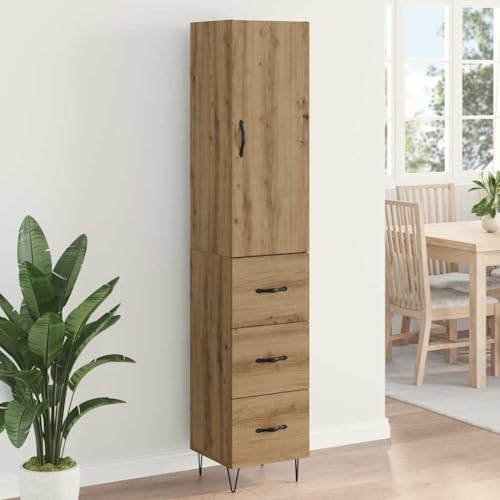 Mueble de roble Artisan para comedor que transforma rincones en zonas de orden 5