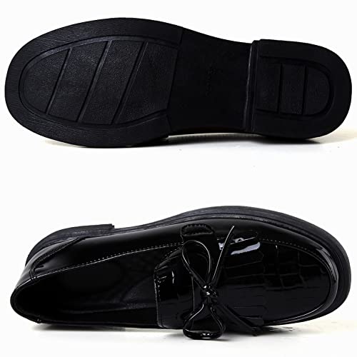 Image of VOCNTVY Loafers for Women Slip On Comfort Business Work Shoes