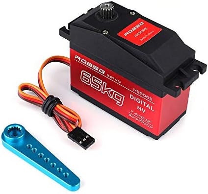 BlackUdragon HS5065 Digital RC Servo Waterproof 65KG Torque Metal RC Servo Motor For Baja RC Car Parts Accessories Double ball bearing