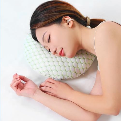 Genérico Ear Pillow for Piercing – Piercing Headrest en soie au lait | Confortable Piercingg Pillow for Sleeping, Travel, Camping, Bedroom, Yoga, SPA, Workplace, Portable Washable, Ergonomic – Image 3