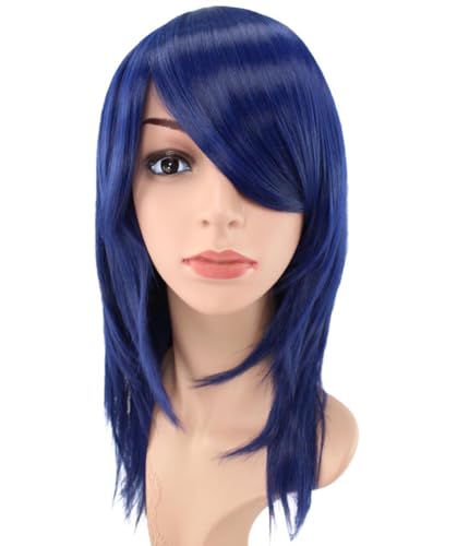 Wigs2you.com�E�B�b�O ���f�B�[�X �Z�~�����O �X�g���[�g �ϔM�t�@�C�o�[ ���R �O���t�� �t���E�B�b�O �R�X�v�� ���� ����p - �_�[�N�l�C�r�[