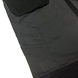 Lee Cooper LCPNT216 Męskie Multi & Kabura Kieszonkowe Kneepad Work Safety Cargo Spodnie Spodnie, Szare/Czarne, Rozmiar 42 Długie
