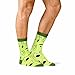 Benefeet Sox Mens Novelty Funny Crew Socks Cool Funky Fruit Patterned Dress Socks Colorful Cotton Sock Fashion Crazy Casual Sock 5 Pack - Avocado, Pineapple, Lemon, Strawberry & Papaya