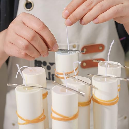 Rollo de mecha para velas 98 ft con 20 soportes miniatura 3