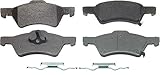Wagner Brake ThermoQuiet MX857 Semi-Metallic Disc Brake Pad Set