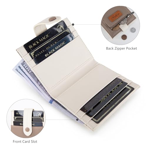 Image of Montana West X Wrangler Small Wallets Woman Slim Thin Wallet Card Cases Money Organizer Cute Mini Pocket Wallet with Rfid Lining and Zipper Coin Purse