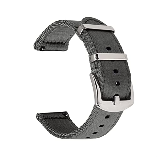 Bracelet montre nylon 18mm 20mm 22mm 24mm en toile légère interchangeable