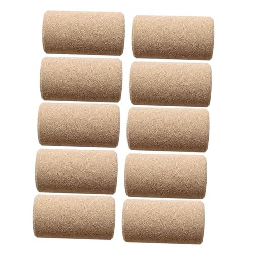 STOBAZA 30Pcs Microparticles Wine Corks Sealing Covers Wooden Bottle Stoppers for Handmade Wine Packaging present Bar Restaurant Use Natural Safe Closure
