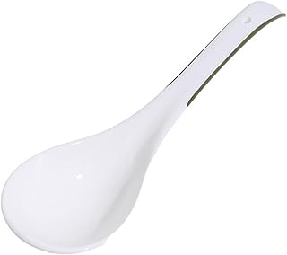 Cucharones para sopa y guiso Cuchara de sopa de cerámica creativa, cuchara for gachas, cucharón de sopa de cocina for revolver y servir (Color : Verde, Size : 22x6.8cm)