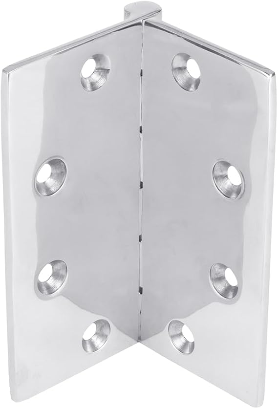 White Water - 6118SR Marine Grade 316 Stainless Steel Flush Mount Butt Hinge Reversed, 5 x 5