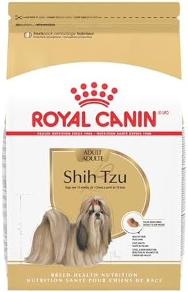 Royal Canin Breed Health Nutrition Shih Tzu Adult Dry Dog Food, 1...