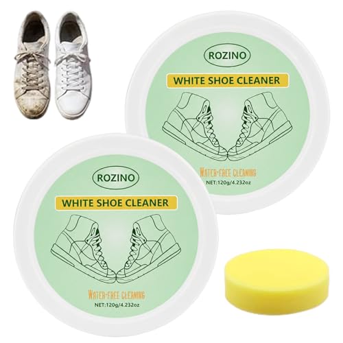 10 Best White Canvas Shoe Cleaner Reviews to Try 13 xiaoks 2PACK White Shoe Cleaner,Multifunctional White Shoe Cleaner