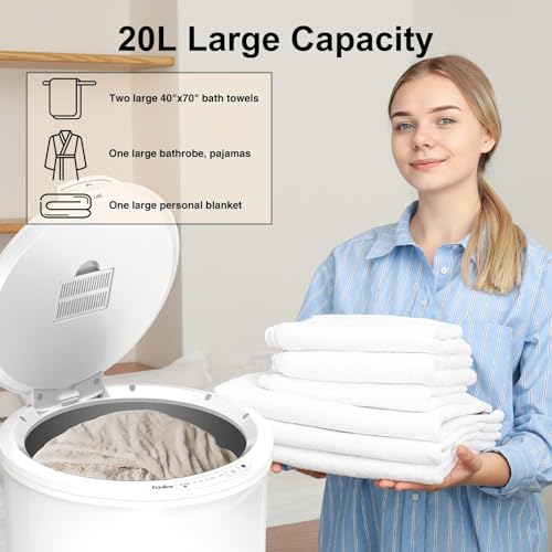High-Capacity Towel Warmer Bucket with Rapid Heating and Timer - Ideal for Home and Spa