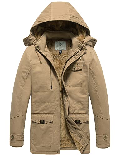 WenVen Thicken Cotton Parka
