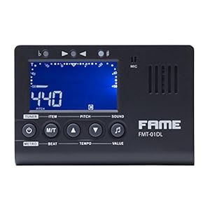 Fame FMT-01DL Tuner/metronoom – Tuner met metronoom