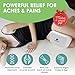 Cushy Form Knee Pillow for Side Sleepers - Large Orthopedic Wedge Leg Pillow for Sleeping and Hip & Lower Back Pain - Contour Memory Foam Cushion for Pregnancy, Washable Cover & Travel Bag, White