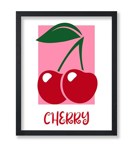 Poster Master Cherry Poster - Red Cherries Print -...