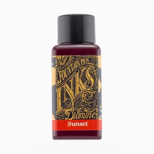 Diamine 30ml Sunset Fountain Pen Ink Bottle