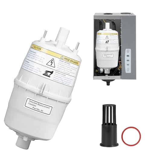 Keptwell 80 Replacement Canister for AprilAire 800 Steam Humidifier Model 865 800 Replacement Canister for AprilAire 80 Whole House Steam Humidifier-1pcs