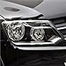 Left/Right Front Headlamp Cover Headlight Shell Transparent Lampshade Lens Compatible for VW Amarok 2011-2022 Headlamp Shell(Only Left)