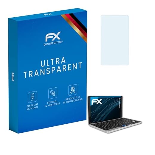 atFoliX Skärmskyddsfilm är kompatibel med GPD Pocket Film, ultra-klar FX Skyddsfilm (2X)
