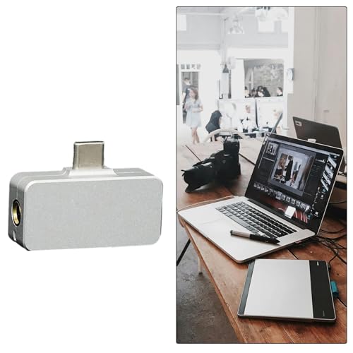 Convertisseur audio Type C DAC portable ampli casque haute résolution 384kHz 4.4mm - 6